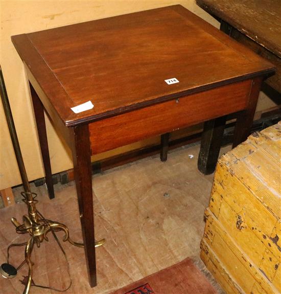 George III mahogany work table